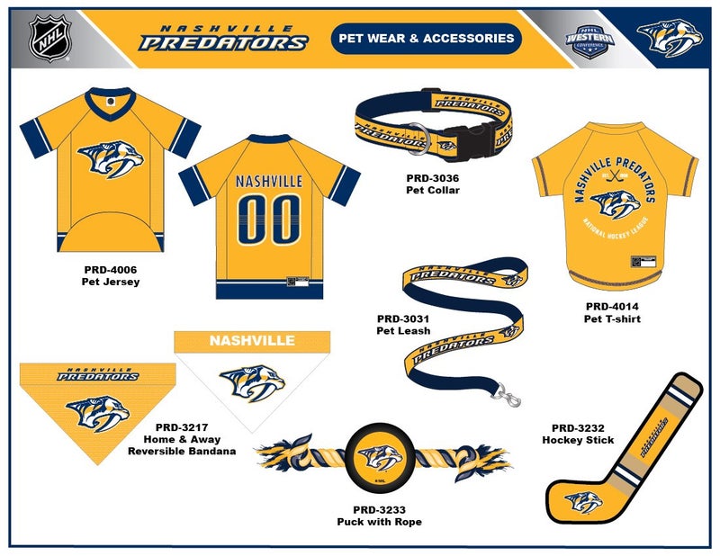 Pets First NHL Nashville Predators Bandana for Dogs & Cats, Small/Medium. - Cute & Stylish Bandana! The Perfect Hockey Fan Scarf Bandana, Great for Birthdays Or Any Party! - Image 5